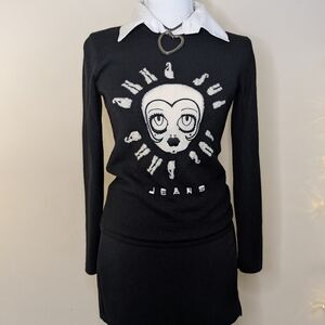 Anna Sui Black Knitwear